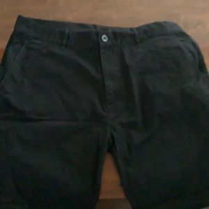 Men’s black shorts